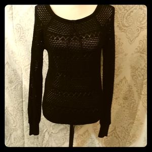 Mesh sweater